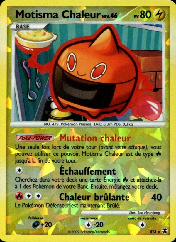 Motisma Chaleur Niv. 46 RT3 — Rivaux Émergeants (French Pokémon TCG card)