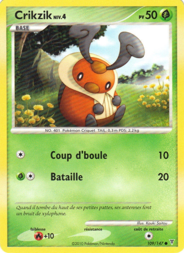 Crikzik 109 — Vainqueurs Suprêmes (French Pokémon TCG card)