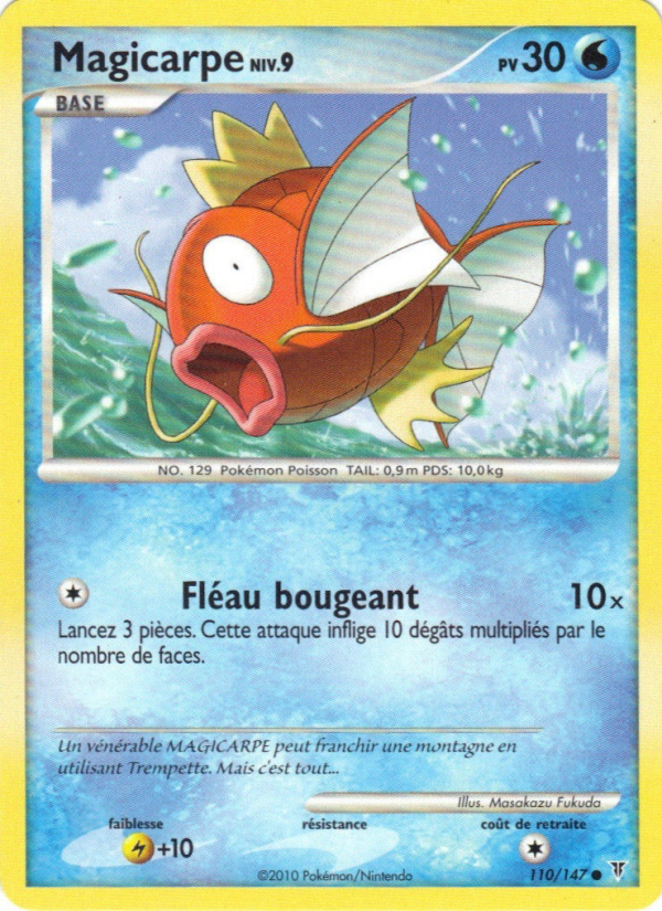 Magicarpe 110 — Vainqueurs Suprêmes (French Pokémon TCG card)