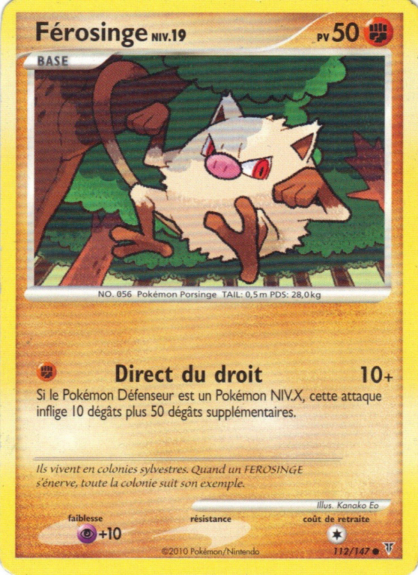 Férosinge 112 — Vainqueurs Suprêmes (French Pokémon TCG card)