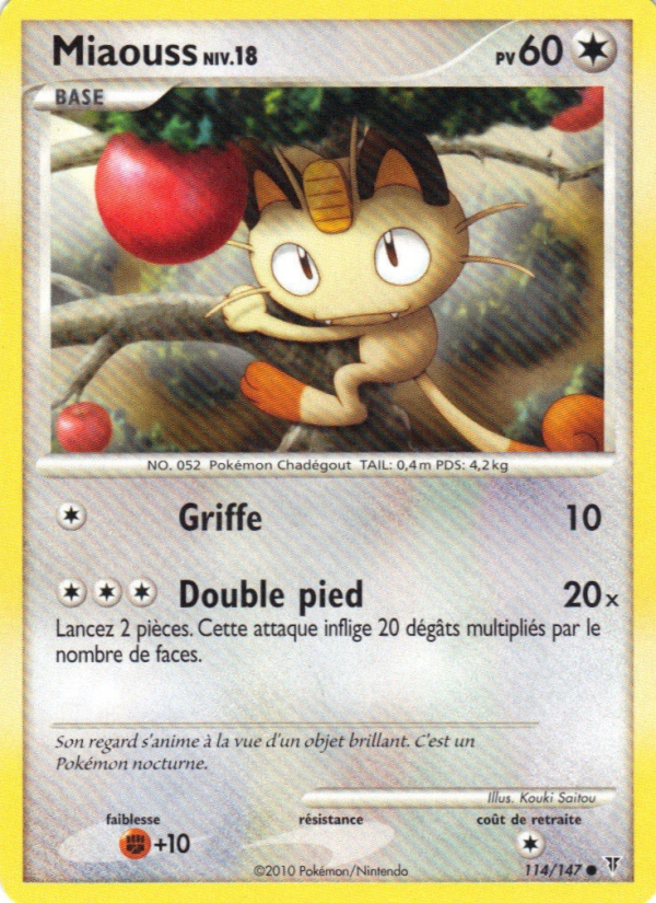 Miaouss 114 — Vainqueurs Suprêmes (French Pokémon TCG card)