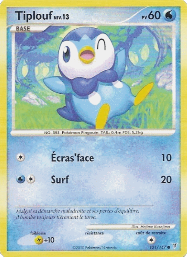 Tiplouf 121 — Vainqueurs Suprêmes (French Pokémon TCG card)