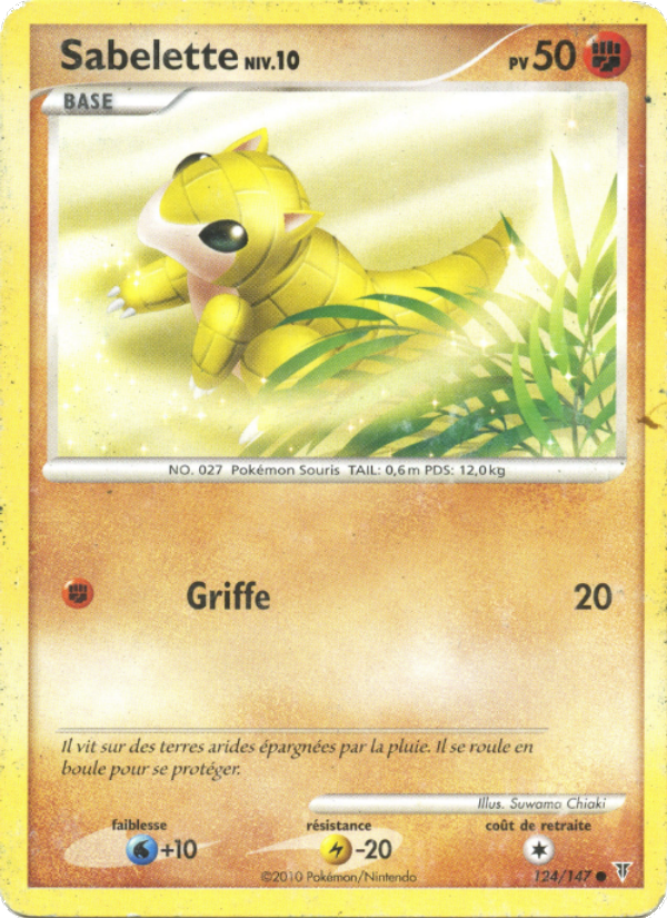 Sabelette 124 — Vainqueurs Suprêmes (French Pokémon TCG card)