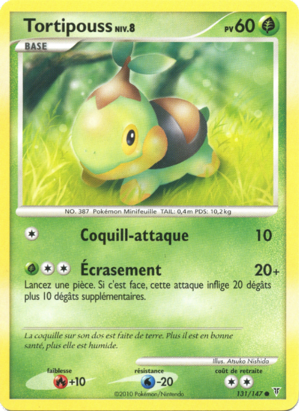 Tortipouss 131 — Vainqueurs Suprêmes (French Pokémon TCG card)