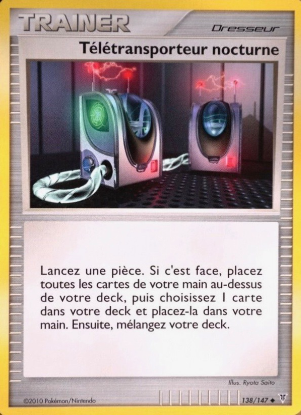 Télétransporteur nocturne 138 — Vainqueurs Suprêmes (French Pokémon TCG card)
