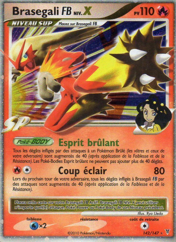 Brasegali  142 — Vainqueurs Suprêmes (French Pokémon TCG card)