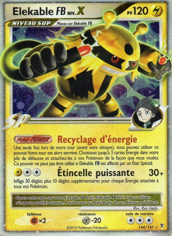Elekable  144 — Vainqueurs Suprêmes (French Pokémon TCG card)