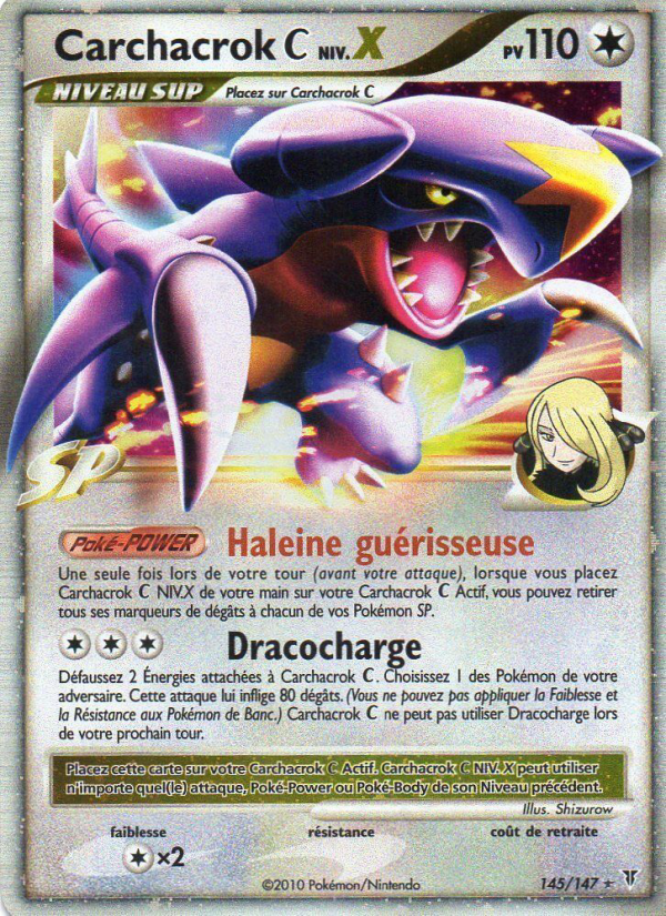 Carchacrok  145 — Vainqueurs Suprêmes (French Pokémon TCG card)