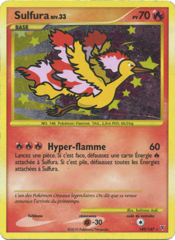 Sulfura 149 — Vainqueurs Suprêmes (French Pokémon TCG card)