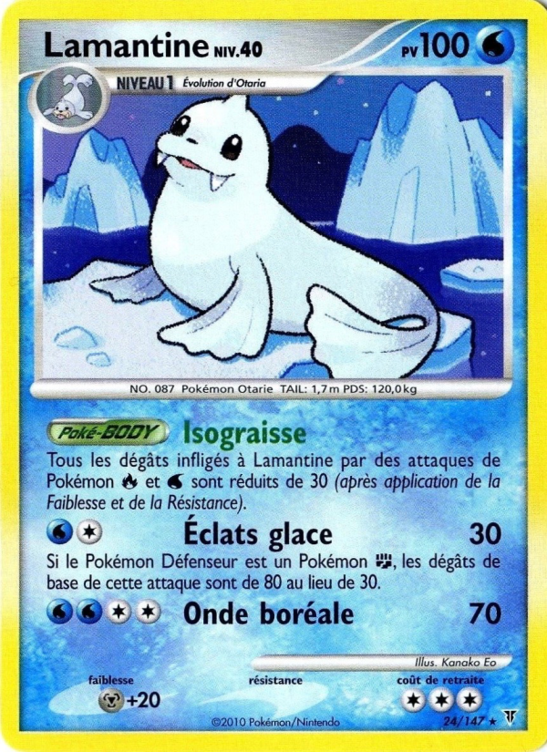 Lamantine 24 — Vainqueurs Suprêmes (French Pokémon TCG card)