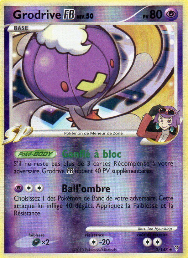 Grodrive  3 — Vainqueurs Suprêmes (French Pokémon TCG card)