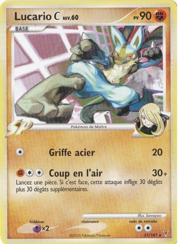 Lucario  31 — Vainqueurs Suprêmes (French Pokémon TCG card)