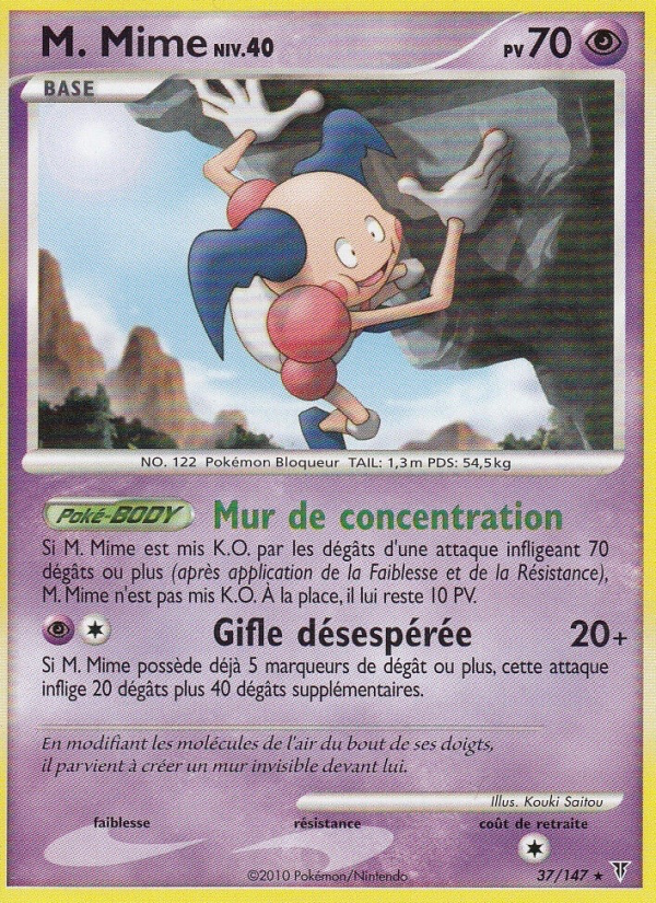 M. Mime 37 — Vainqueurs Suprêmes (French Pokémon TCG card)