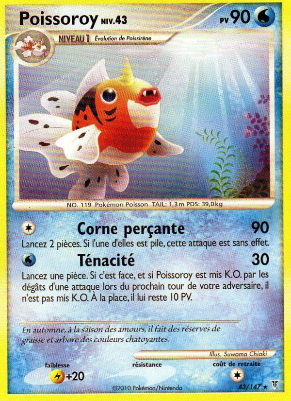 Poissoroy 43 — Vainqueurs Suprêmes (French Pokémon TCG card)