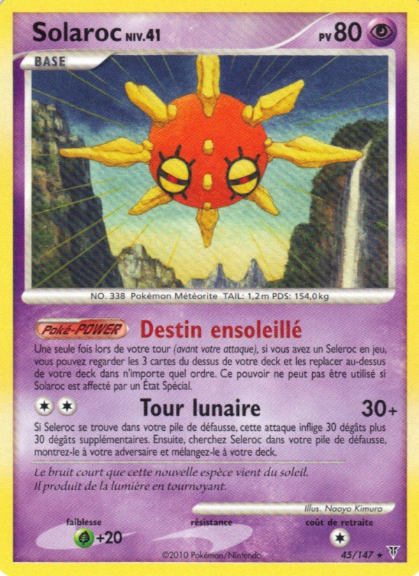 Solaroc 45 — Vainqueurs Suprêmes (French Pokémon TCG card)