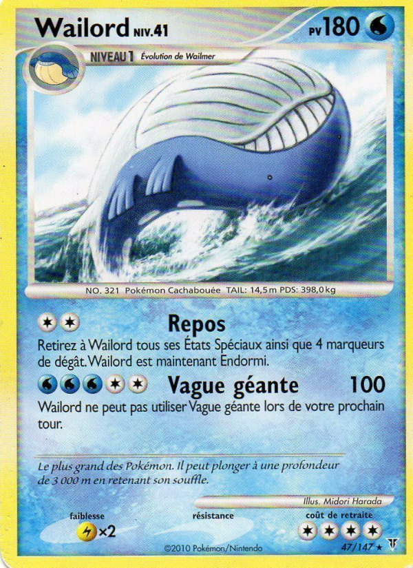 Wailord 47 — Vainqueurs Suprêmes (French Pokémon TCG card)