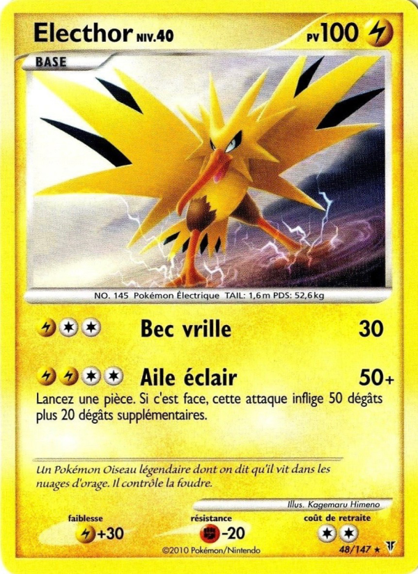 Electhor 48 — Vainqueurs Suprêmes (French Pokémon TCG card)