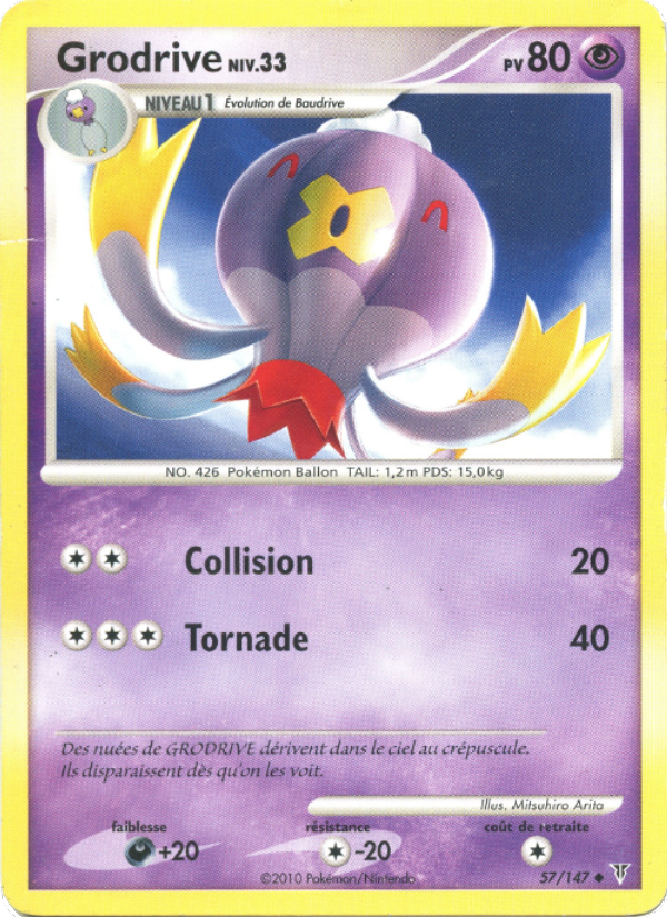 Grodrive 57 — Vainqueurs Suprêmes (French Pokémon TCG card)