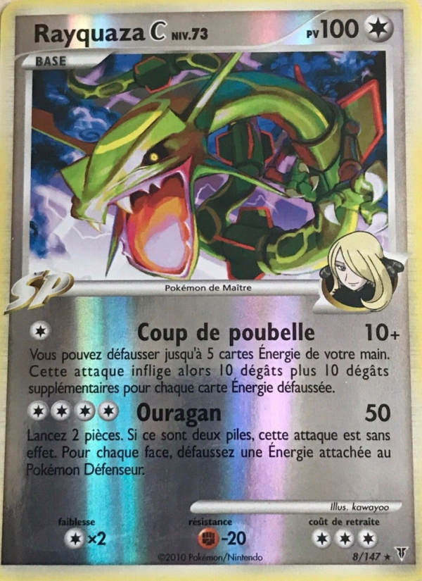 Rayquaza  8 — Vainqueurs Suprêmes (French Pokémon TCG card)
