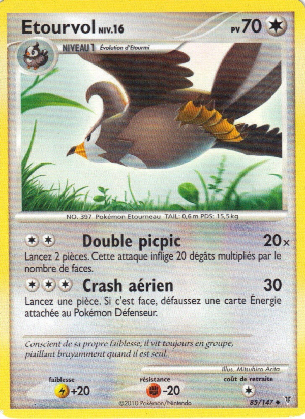 Etourvol 85 — Vainqueurs Suprêmes (French Pokémon TCG card)