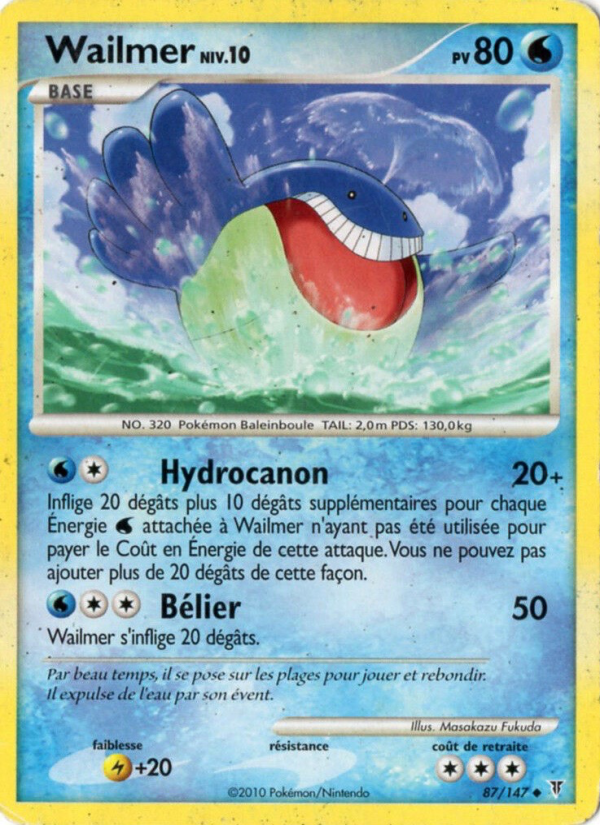 Wailmer 87 — Vainqueurs Suprêmes (French Pokémon TCG card)