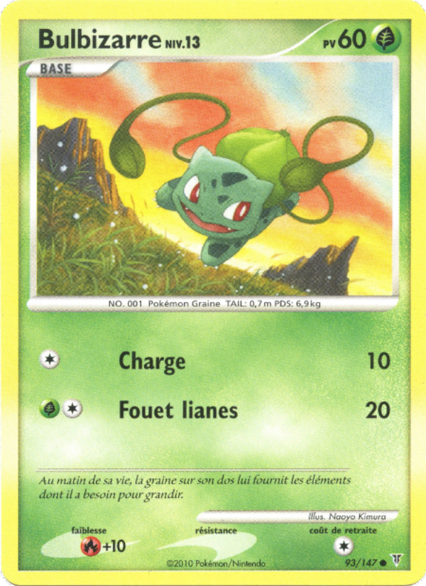 Bulbizarre 93 — Vainqueurs Suprêmes (French Pokémon TCG card)