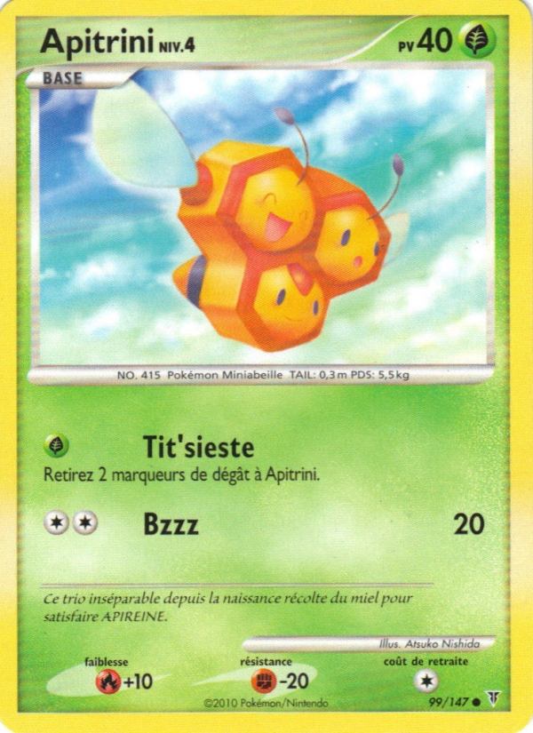 Apitrini 99 — Vainqueurs Suprêmes (French Pokémon TCG card)
