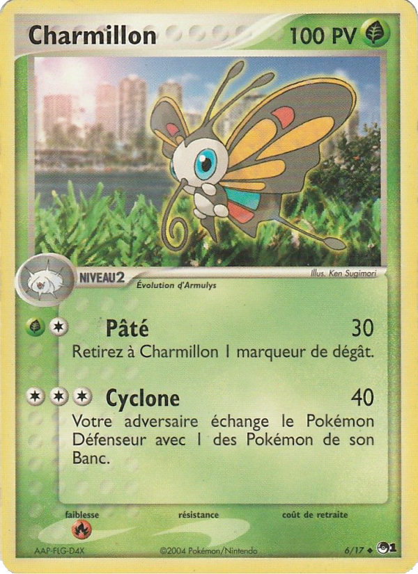 Charmillon 6 — POP Série 1 (French Pokémon TCG card)