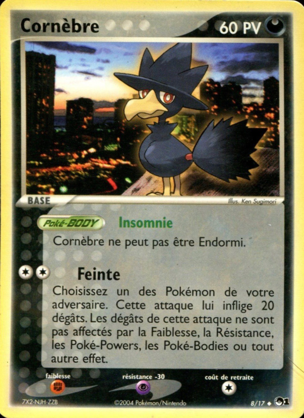 Cornèbre 8 — POP Série 1 (French Pokémon TCG card)