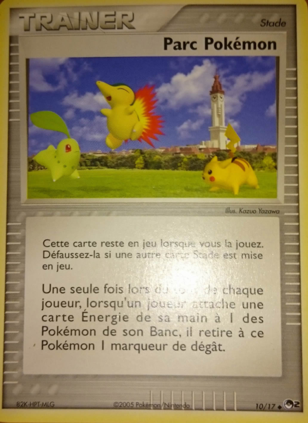 Parc Pokémon 10 — POP Série 2 (French Pokémon TCG card)