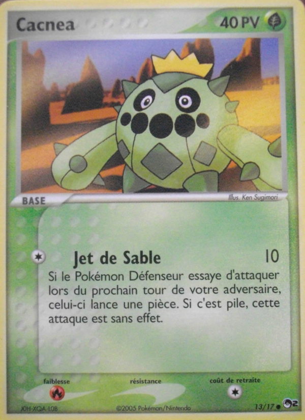 Cacnea 13 — POP Série 2 (French Pokémon TCG card)