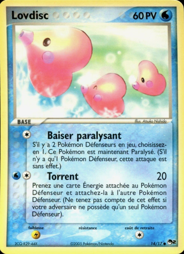 Lovdisc 14 — POP Série 2 (French Pokémon TCG card)