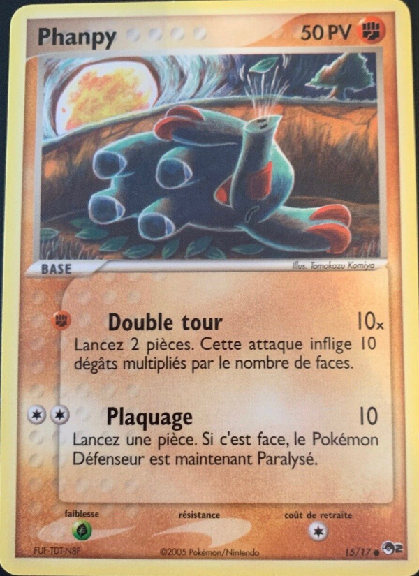 Phanpy 15 — POP Série 2 (French Pokémon TCG card)