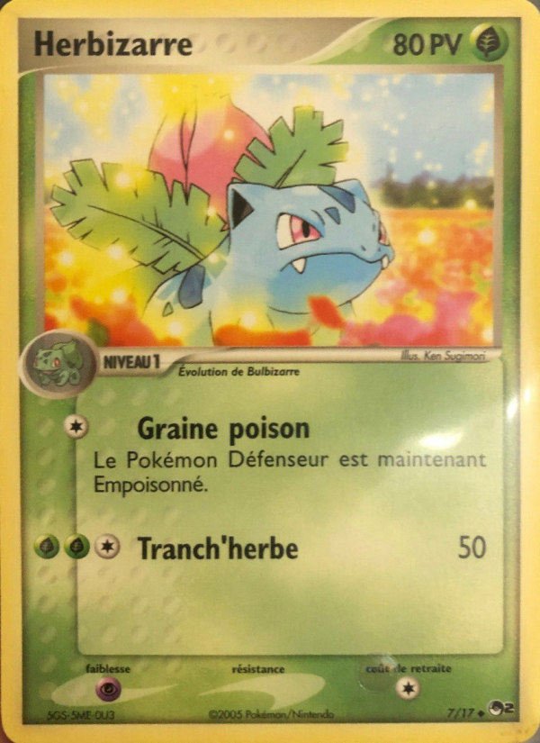 Herbizarre 7 — POP Série 2 (French Pokémon TCG card)