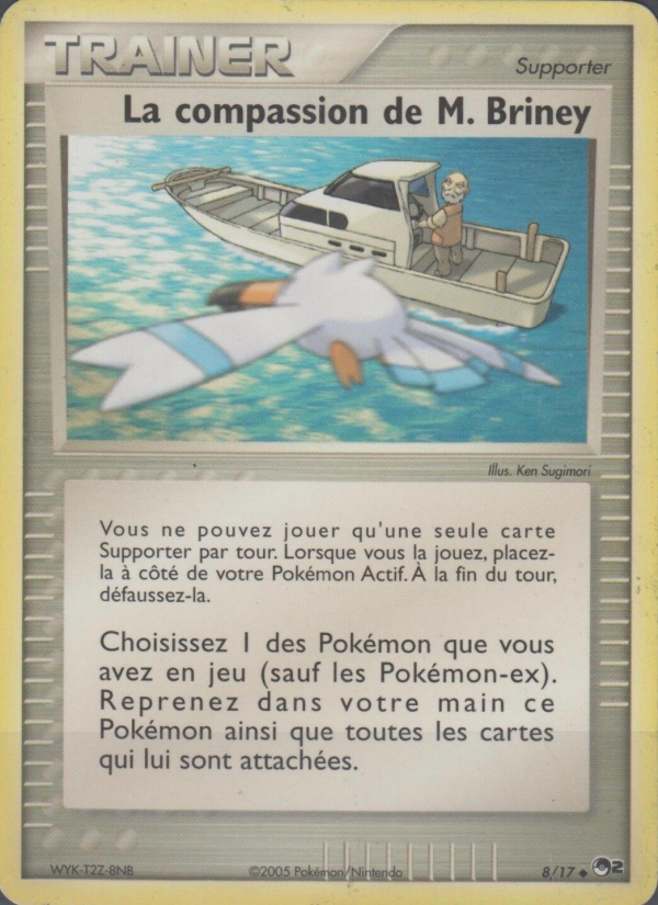 La compassion de M. Briney 8 — POP Série 2 (French Pokémon TCG card)