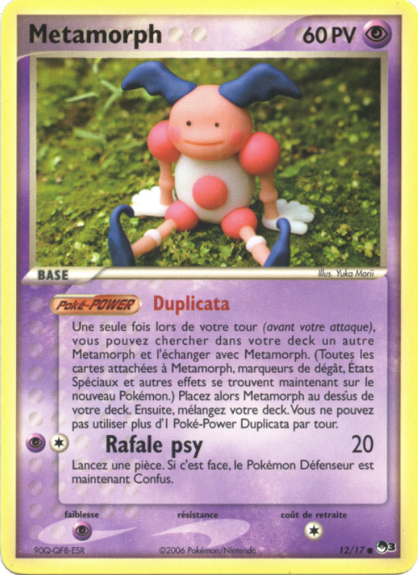 Metamorph 12 — POP Série 3 (French Pokémon TCG card)