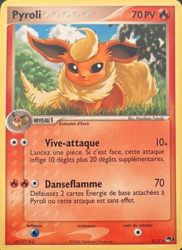 Pyroli 2 — POP Série 3 (French Pokémon TCG card)
