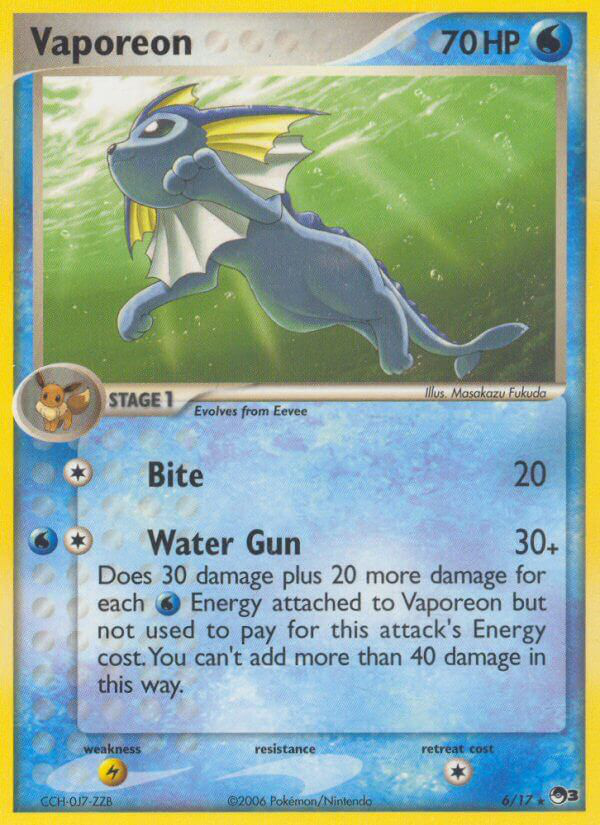 Aquali 6 — POP Série 3 (French Pokémon TCG card)