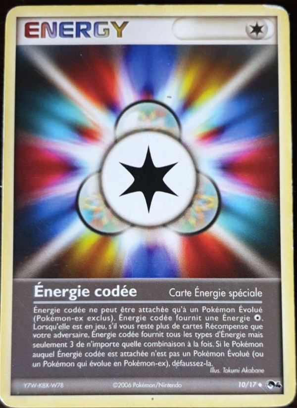 Énergie codée 10 — POP Série 4 (French Pokémon TCG card)