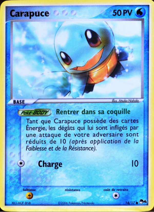 Carapuce 14 — POP Série 4 (French Pokémon TCG card)