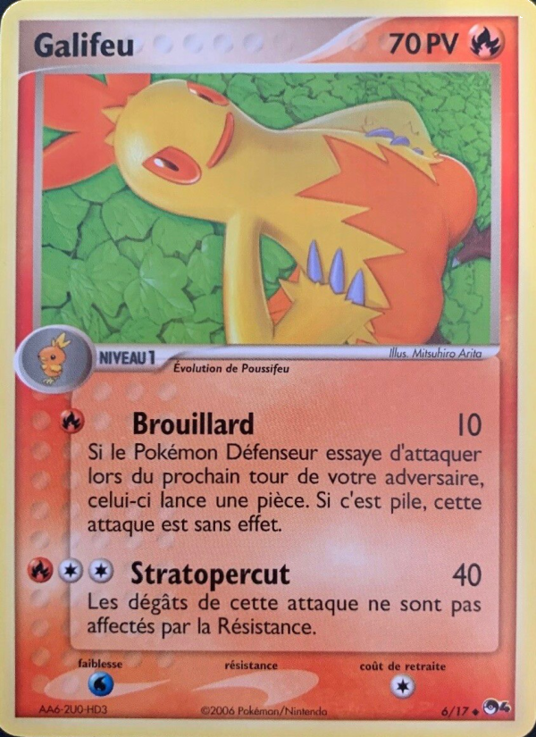 Galifeu 6 — POP Série 4 (French Pokémon TCG card)
