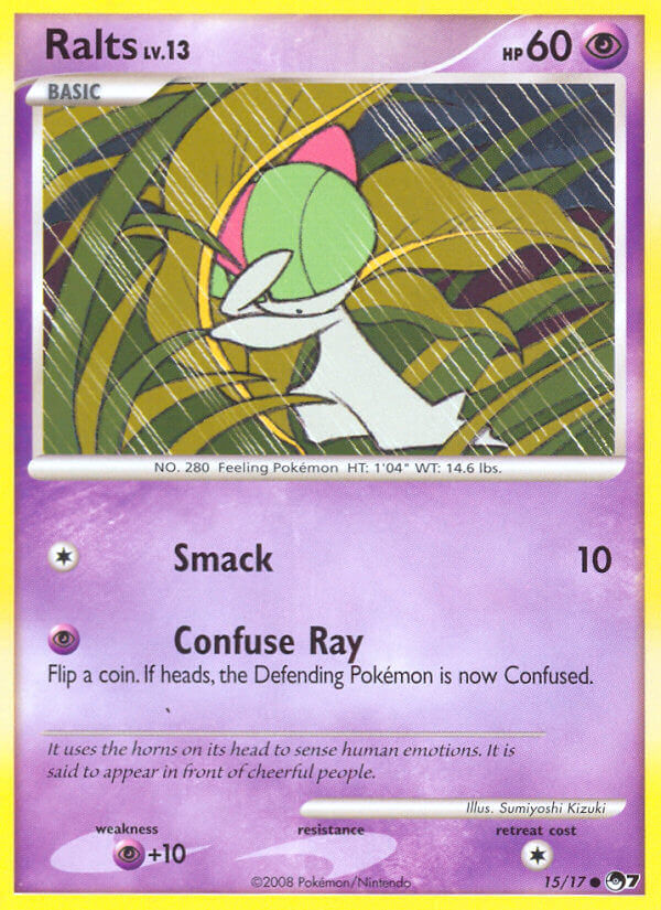 Ralts 15 — POP Série 7 (French Pokémon TCG card)