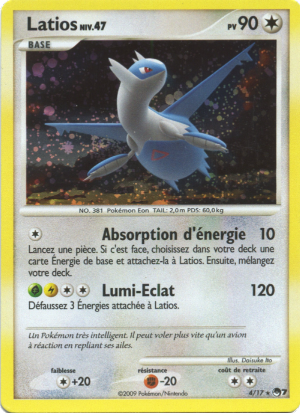 Latios 4 — POP Série 7 (French Pokémon TCG card)