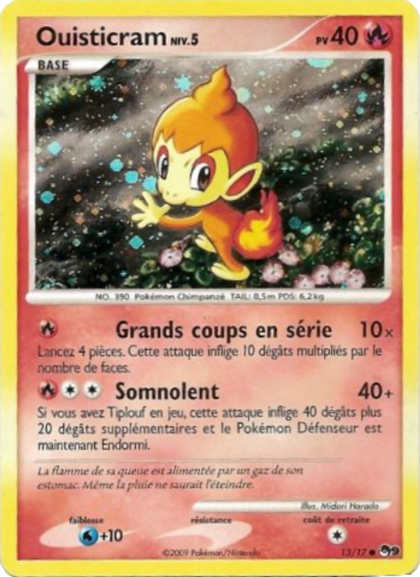 Ouisticram 13 — POP Série 9 (French Pokémon TCG card)
