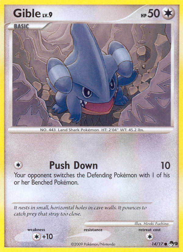 Griknot 14 — POP Série 9 (French Pokémon TCG card)