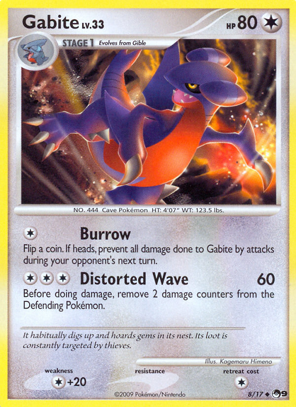 Gabite 8 — POP Série 9 (French Pokémon TCG card)