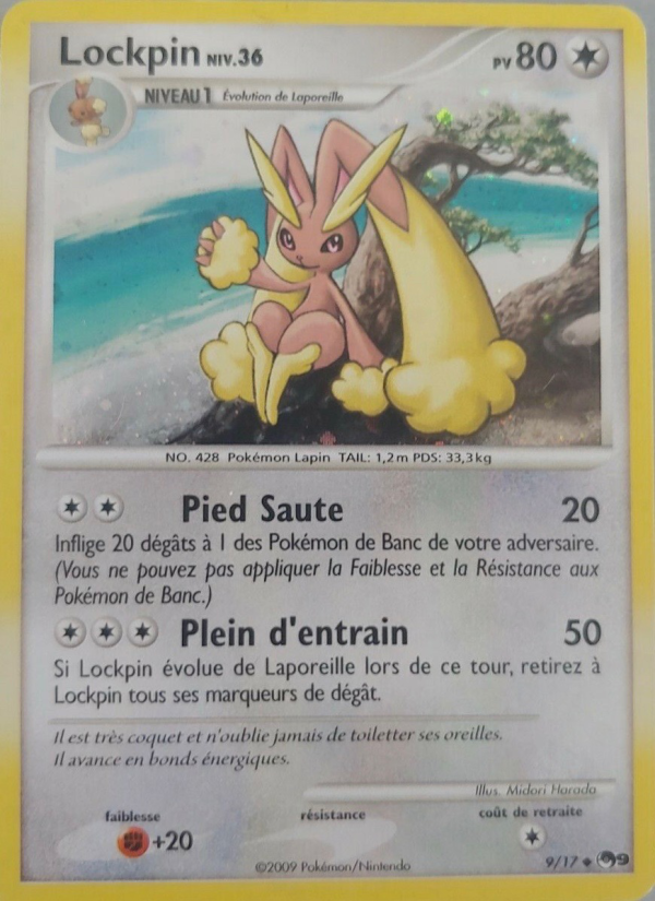 Lockpin 9 — POP Série 9 (French Pokémon TCG card)