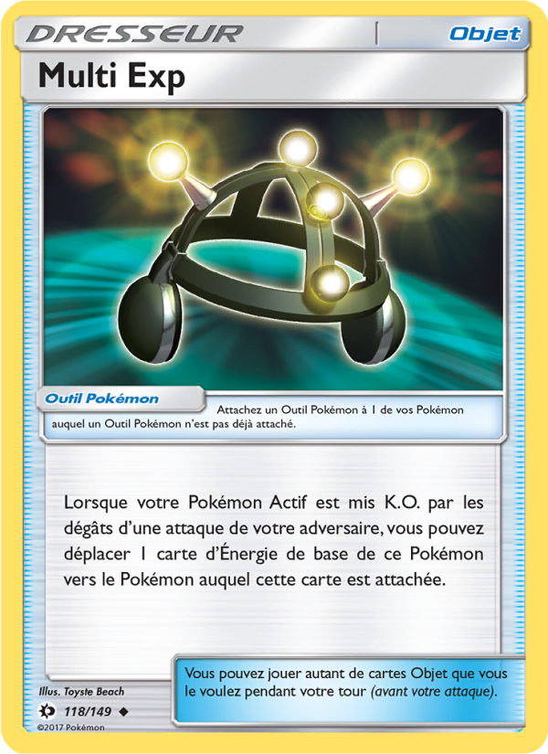 Multi Exp 118 — Soleil et Lune (French Pokémon TCG card)