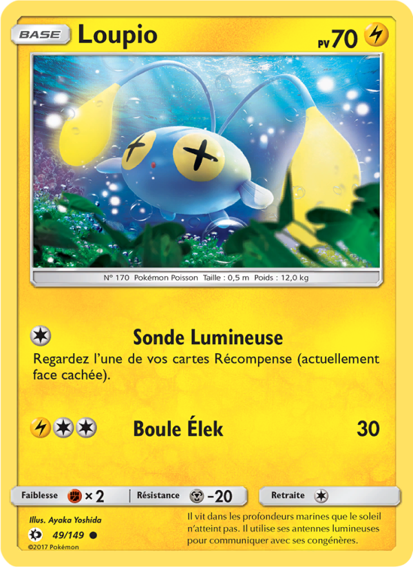 Loupio 49 — Soleil et Lune (French Pokémon TCG card)