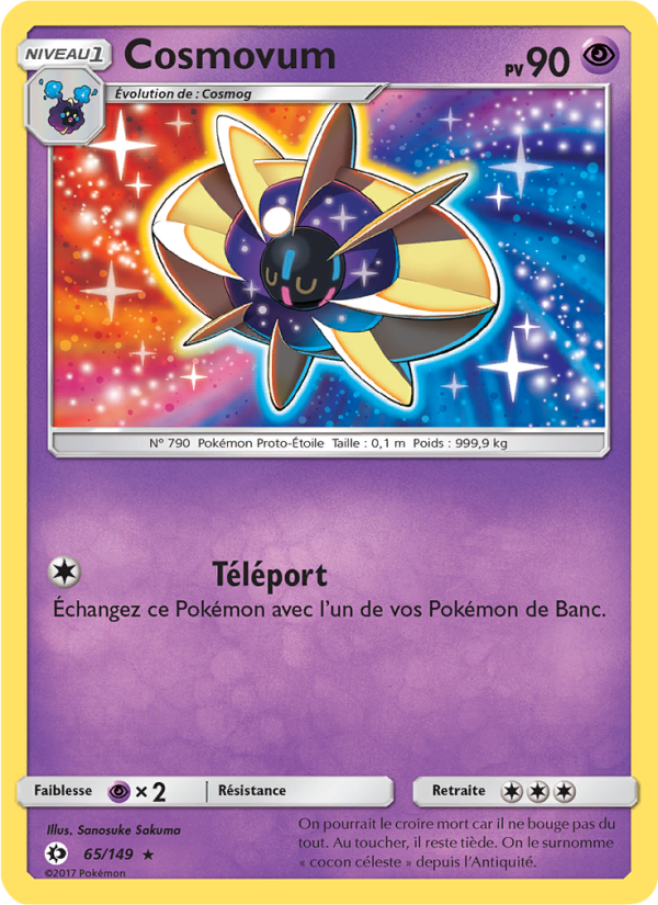 Cosmovum 65 — Soleil et Lune (French Pokémon TCG card)